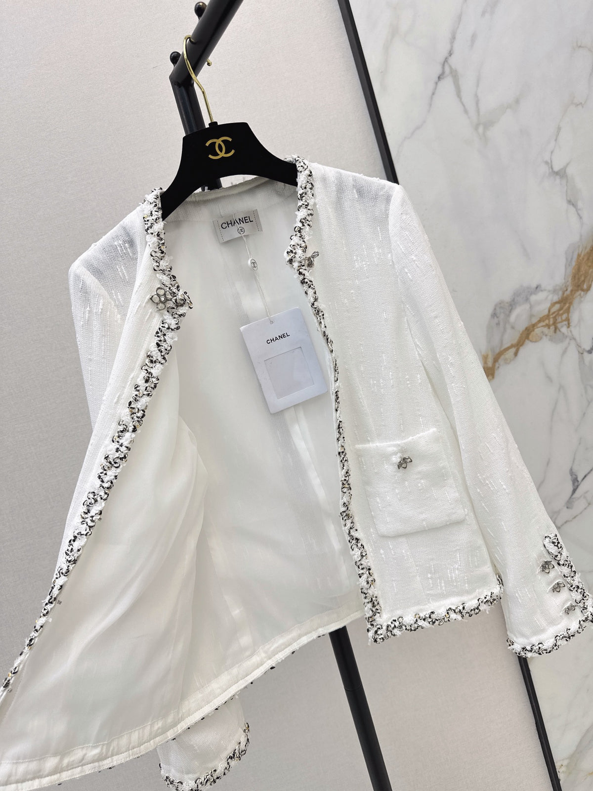🔥Highest Quality🔥26FW New Crew-Neck Sheer Outerwear 🤍