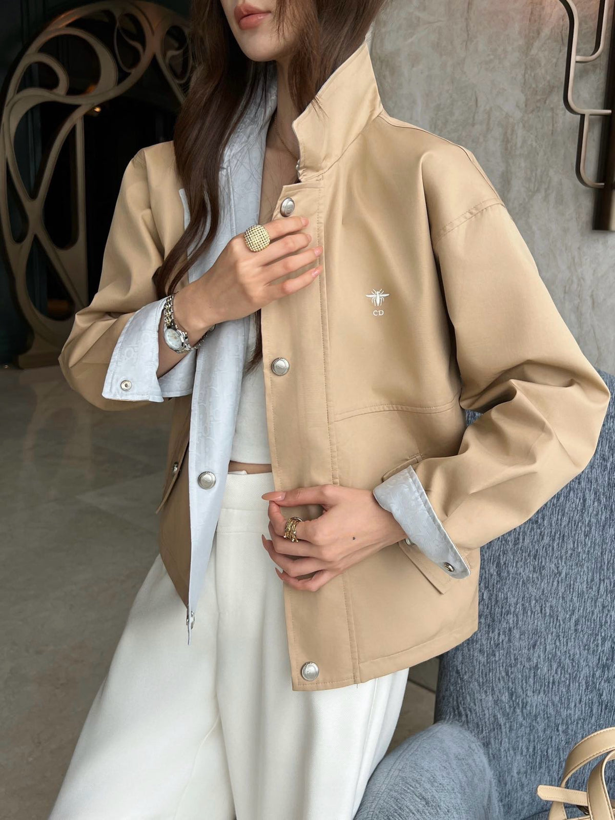 26FW New Reversible Stand-Collar Jacket 🤎
