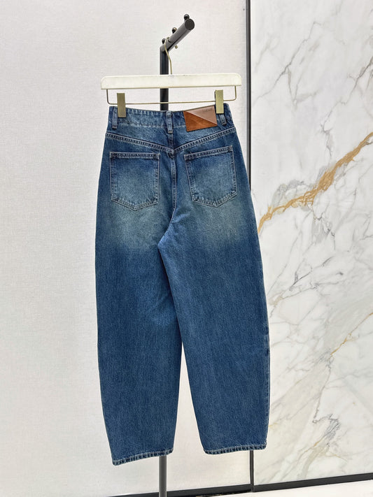 26FW New Gradient Color-Block Wide-Leg Jeans 🩵