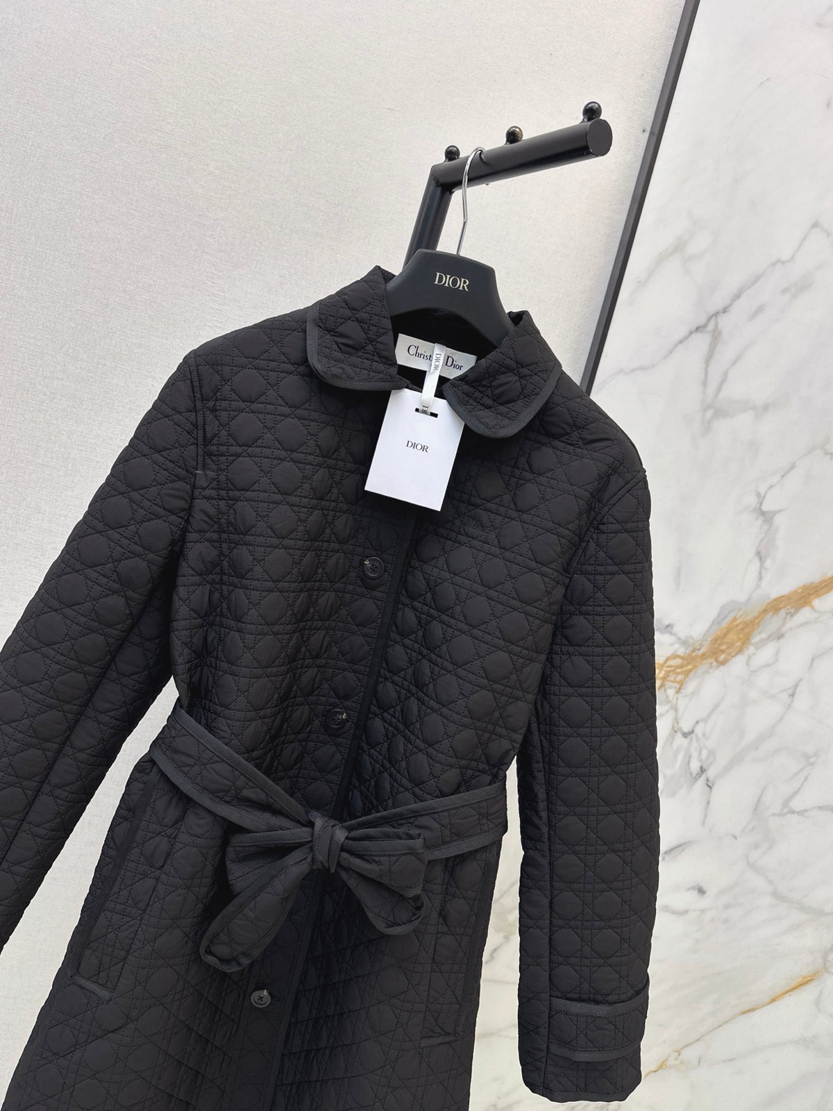 26FW New Plaid Mid-Length Padded Jacket 🖤