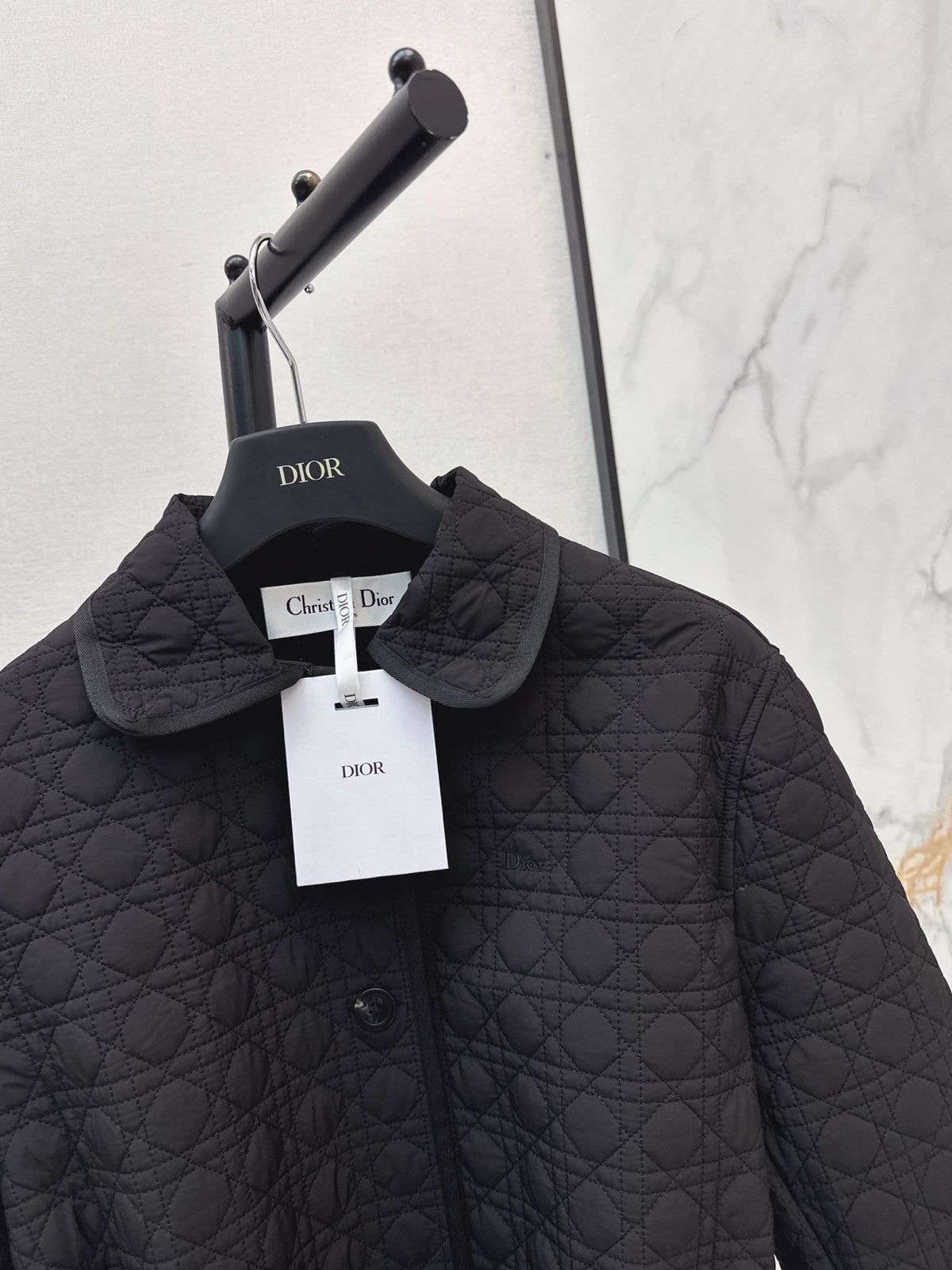 26FW New Plaid Mid-Length Padded Jacket 🖤