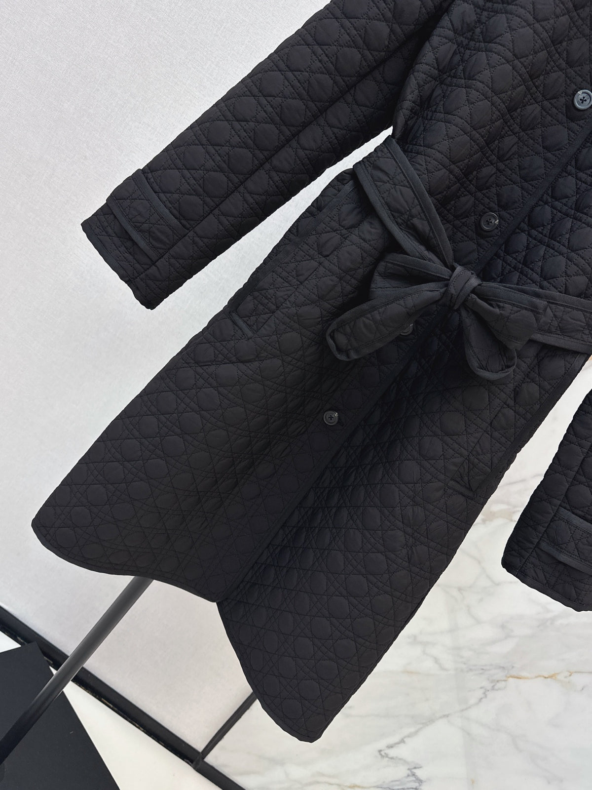 26FW New Plaid Mid-Length Padded Jacket 🖤
