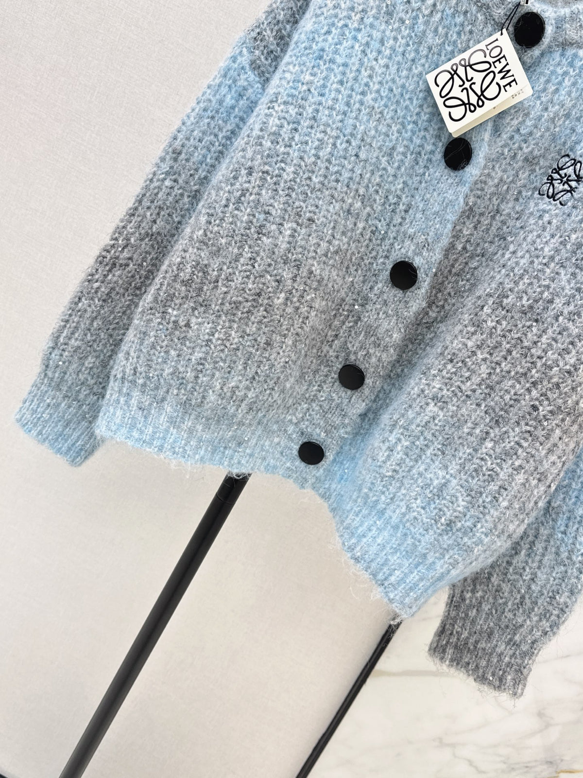 26FW New Loose-Fit Long-Sleeve Knit Cardigan 🩵