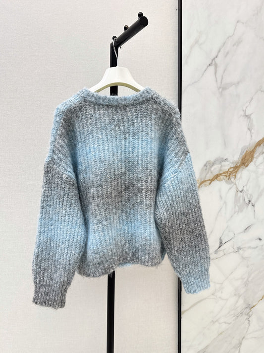 26FW New Loose-Fit Long-Sleeve Knit Cardigan 🩵