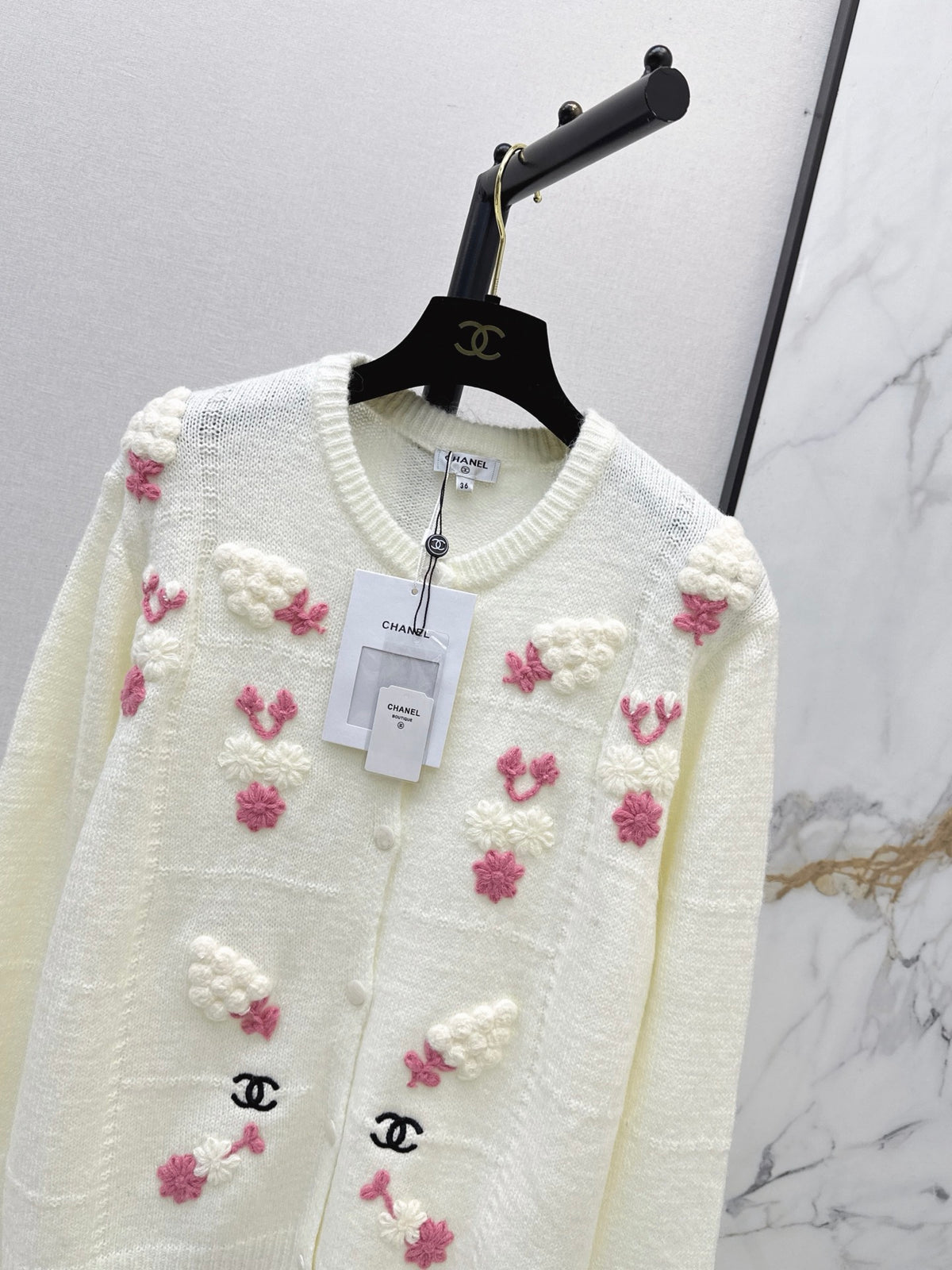 26FW New Floral Knit Cardigan 🤍