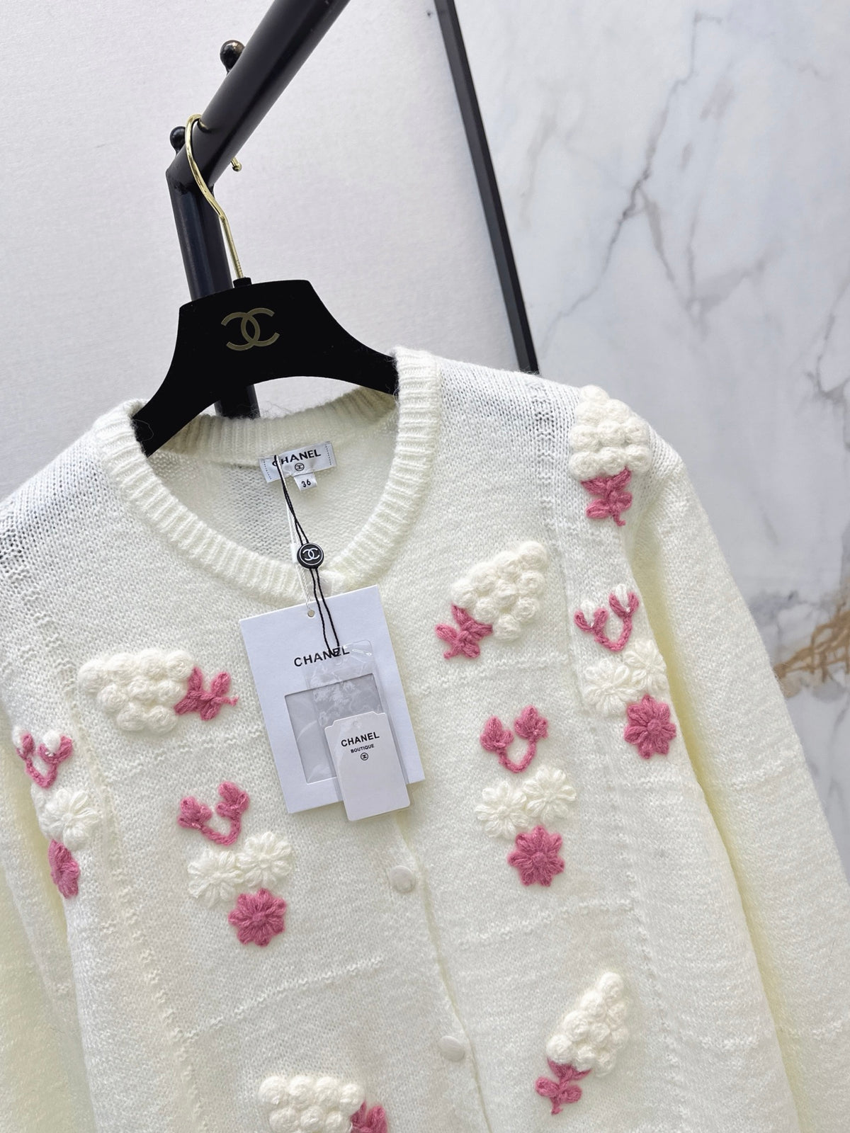 26FW New Floral Knit Cardigan 🤍