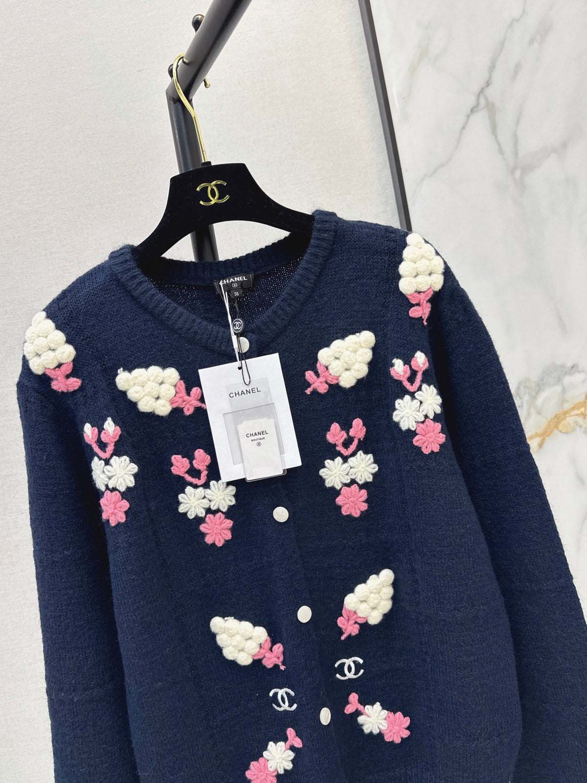 26FW New Floral Knit Cardigan 🤍