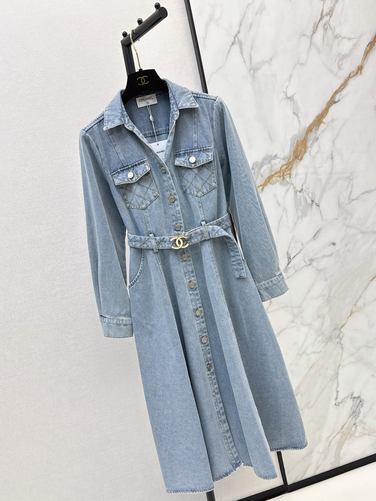26FW New Long Dress with Side Pockets 🖤
