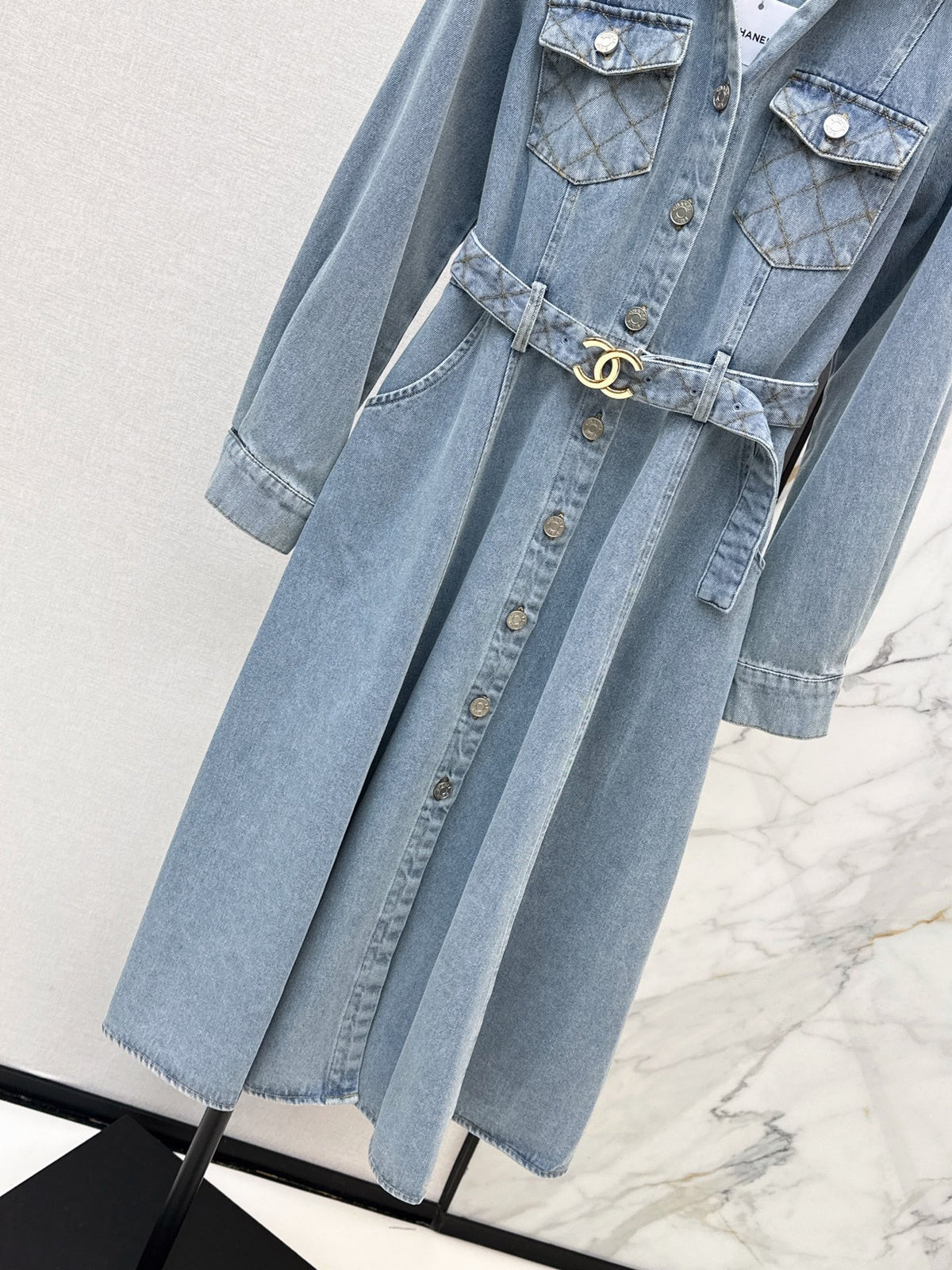 26FW New Long Dress with Side Pockets 🖤