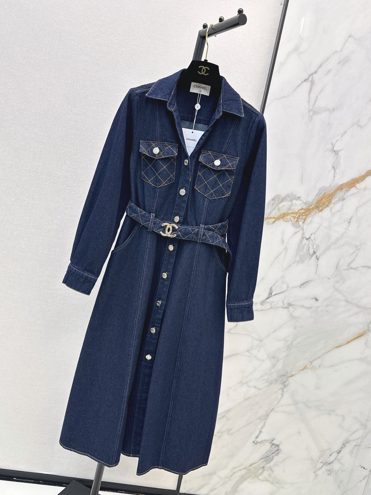 26FW New Long Dress with Side Pockets 🖤