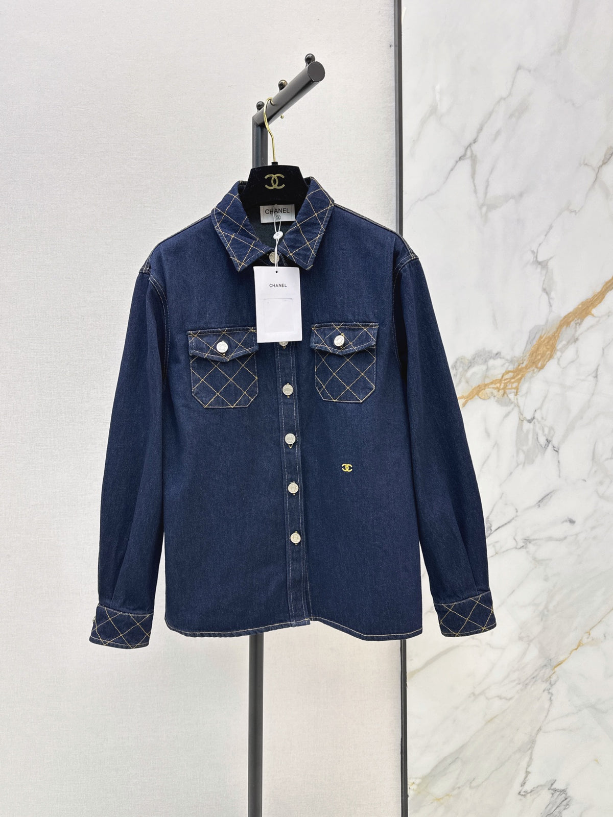 26FW New Denim Shirt with Side Pockets 🖤