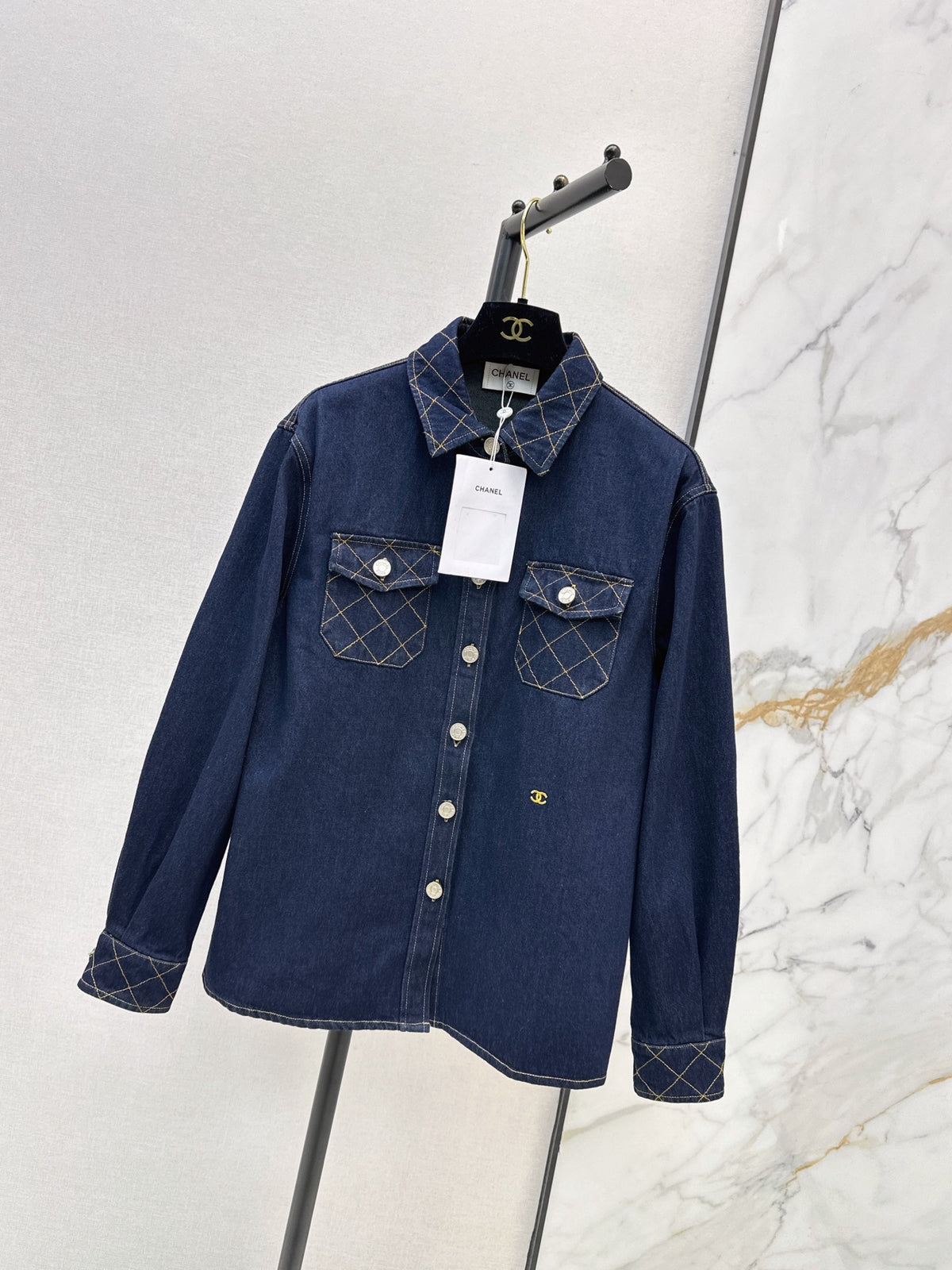26FW New Denim Shirt with Side Pockets 🖤