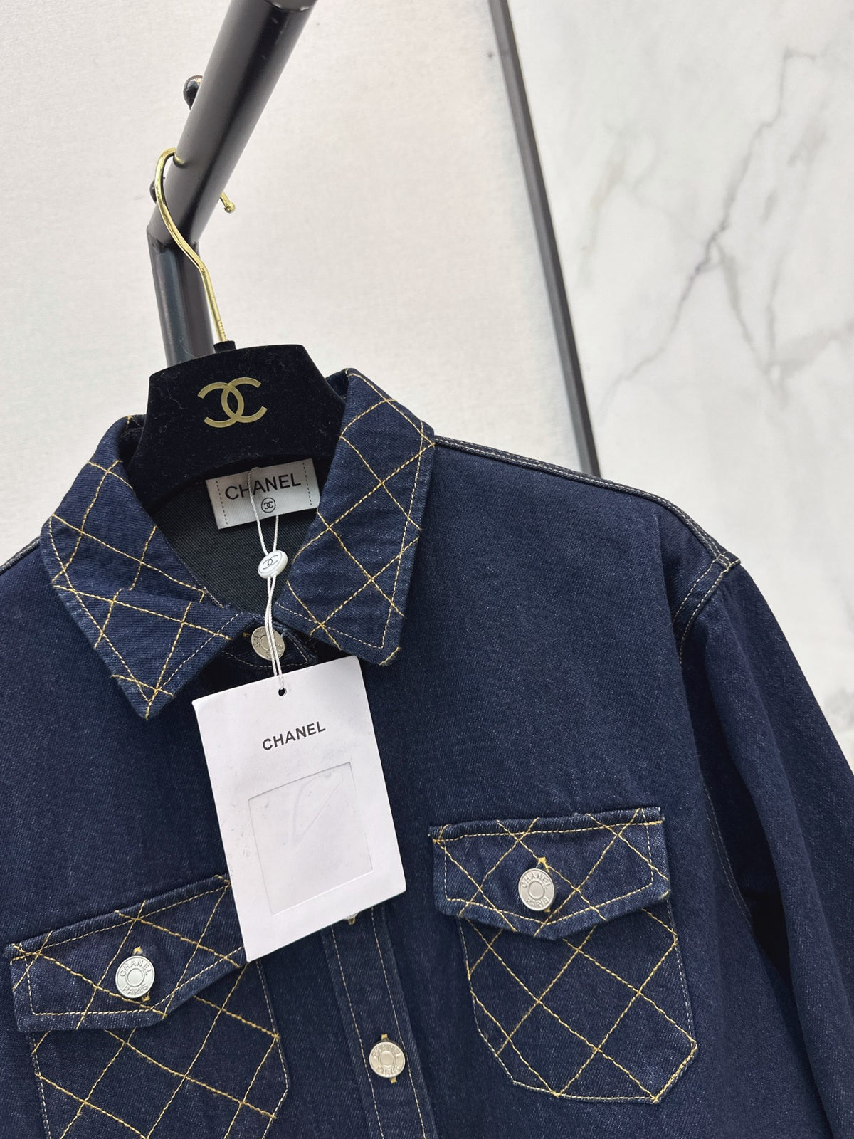 26FW New Denim Shirt with Side Pockets 🖤