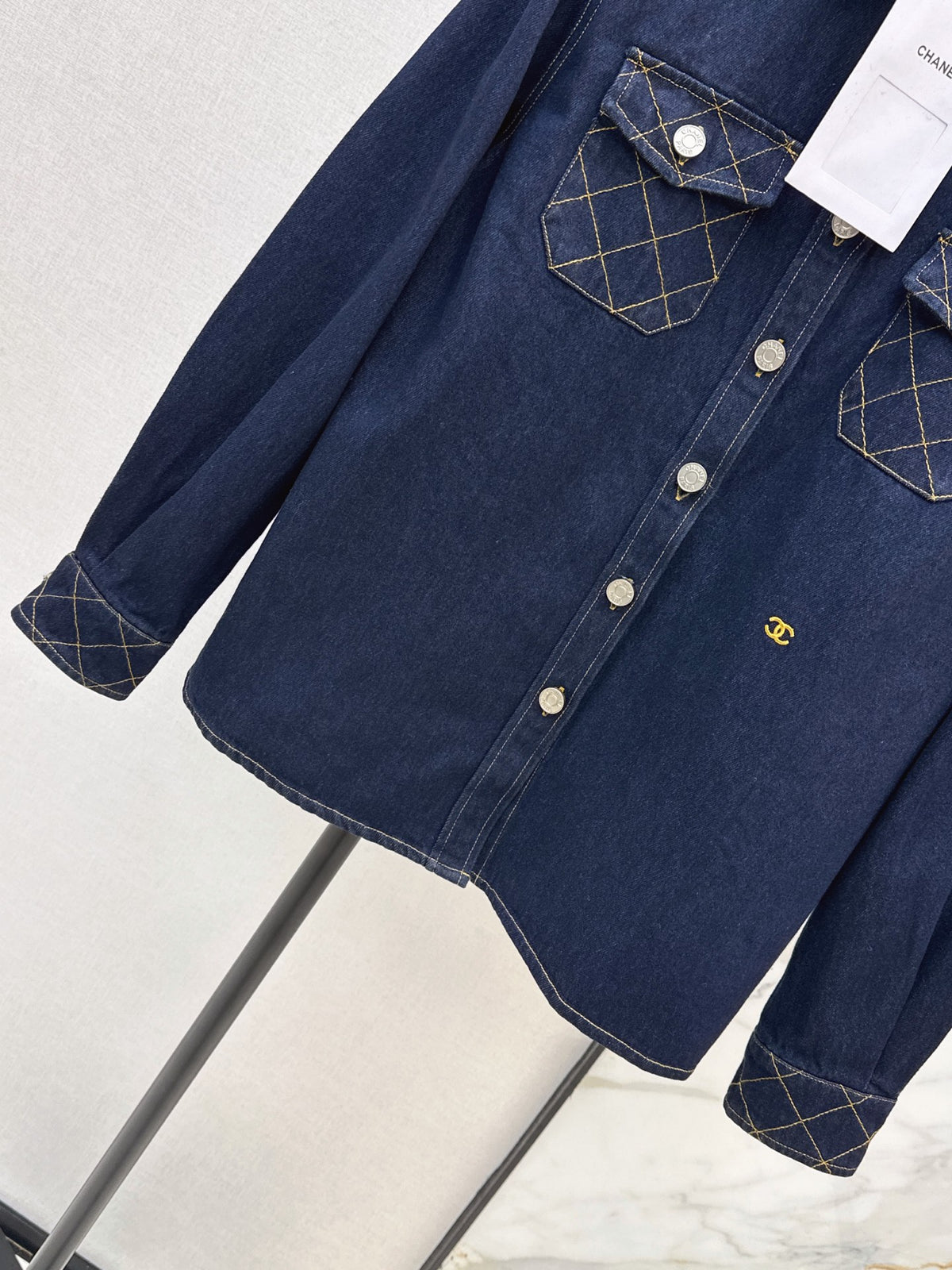 26FW New Denim Shirt with Side Pockets 🖤