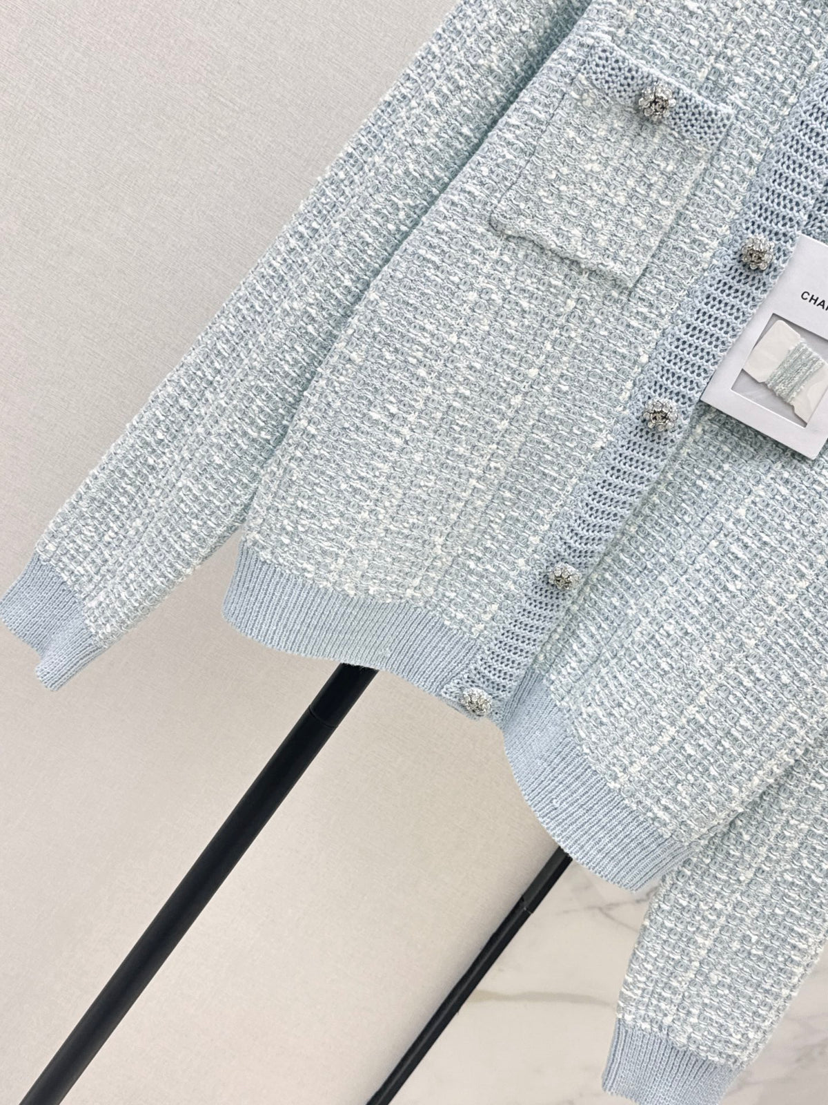 26FW New Blue Crew-Neck Cardigan 🩵