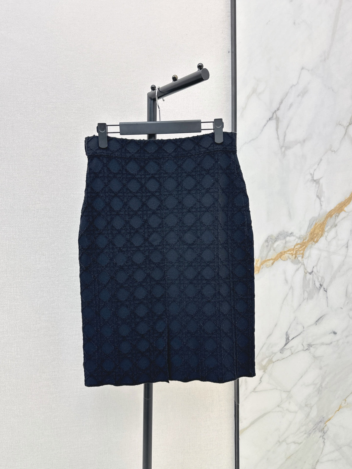 26FW New Quilted-Pattern Knit Skirt 🖤