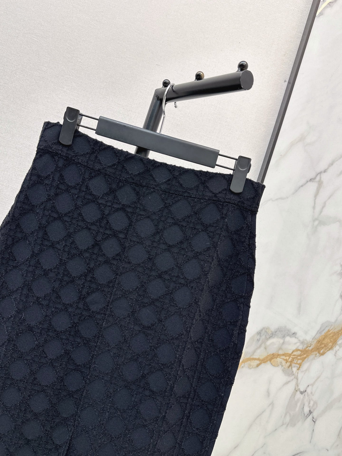 26FW New Quilted-Pattern Knit Skirt 🖤
