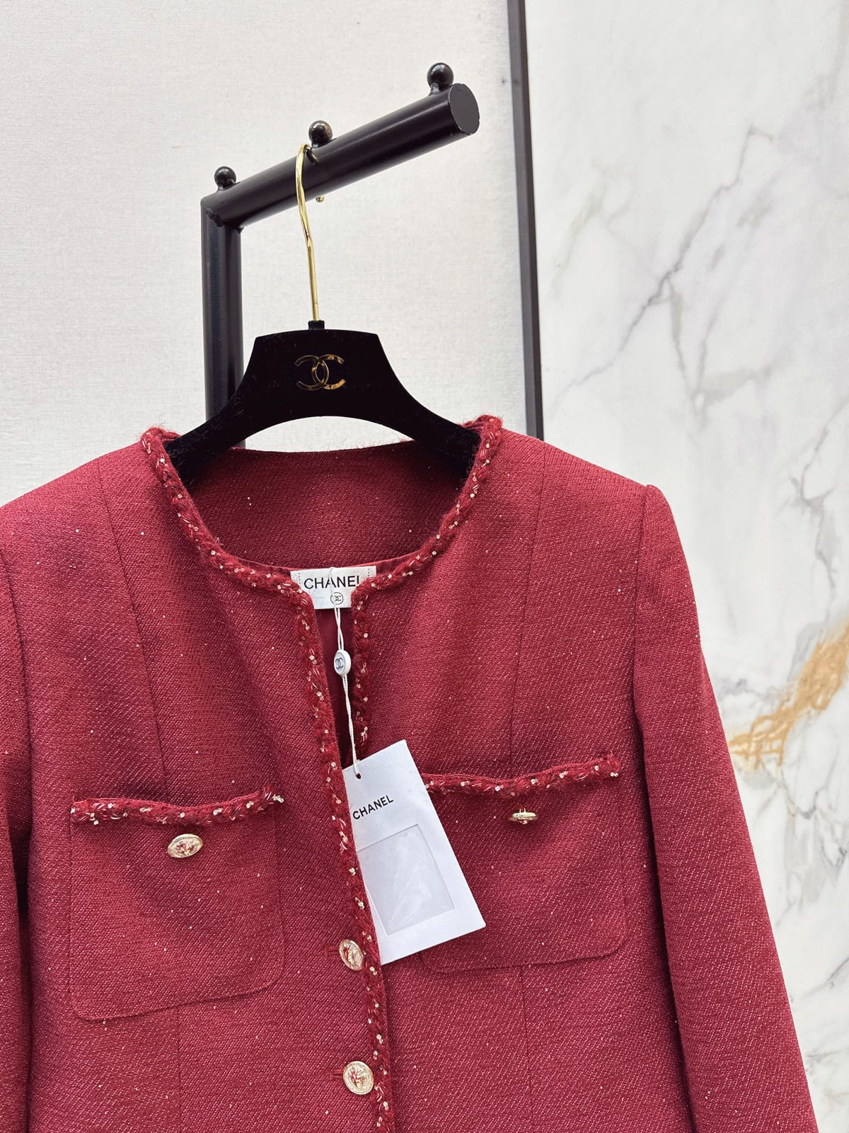 26FW New Knitted Crew-Neck Jacket ♥️