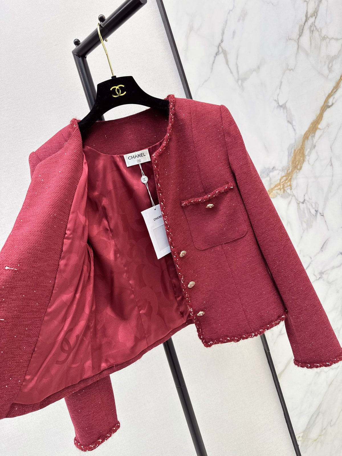 26FW New Knitted Crew-Neck Jacket ♥️