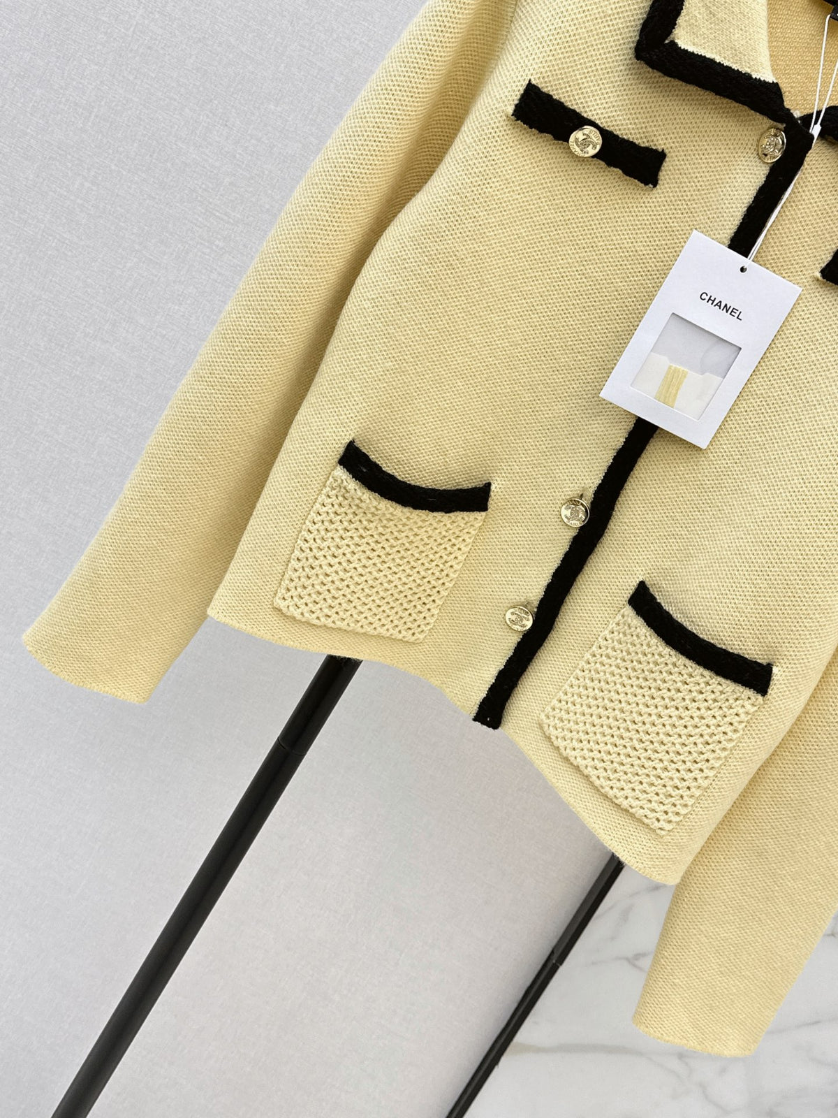 26FW New Collared Knit Cardigan 💛