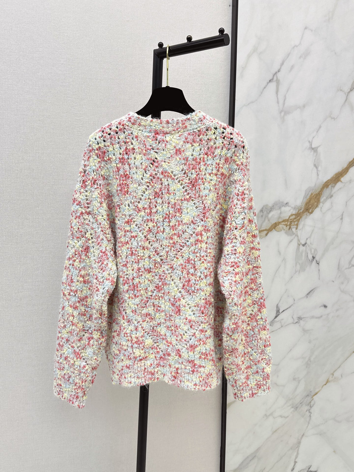 26FW New Multicolor Yarn Crew-Neck Sweater 🖤