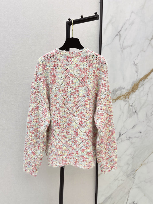 26FW New Multicolor Yarn Crew-Neck Sweater 🖤