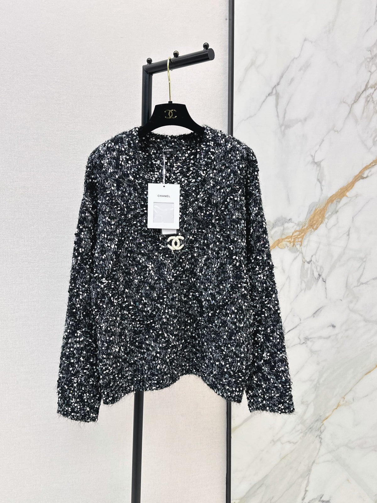 26FW New Multicolor Yarn Crew-Neck Sweater 🖤