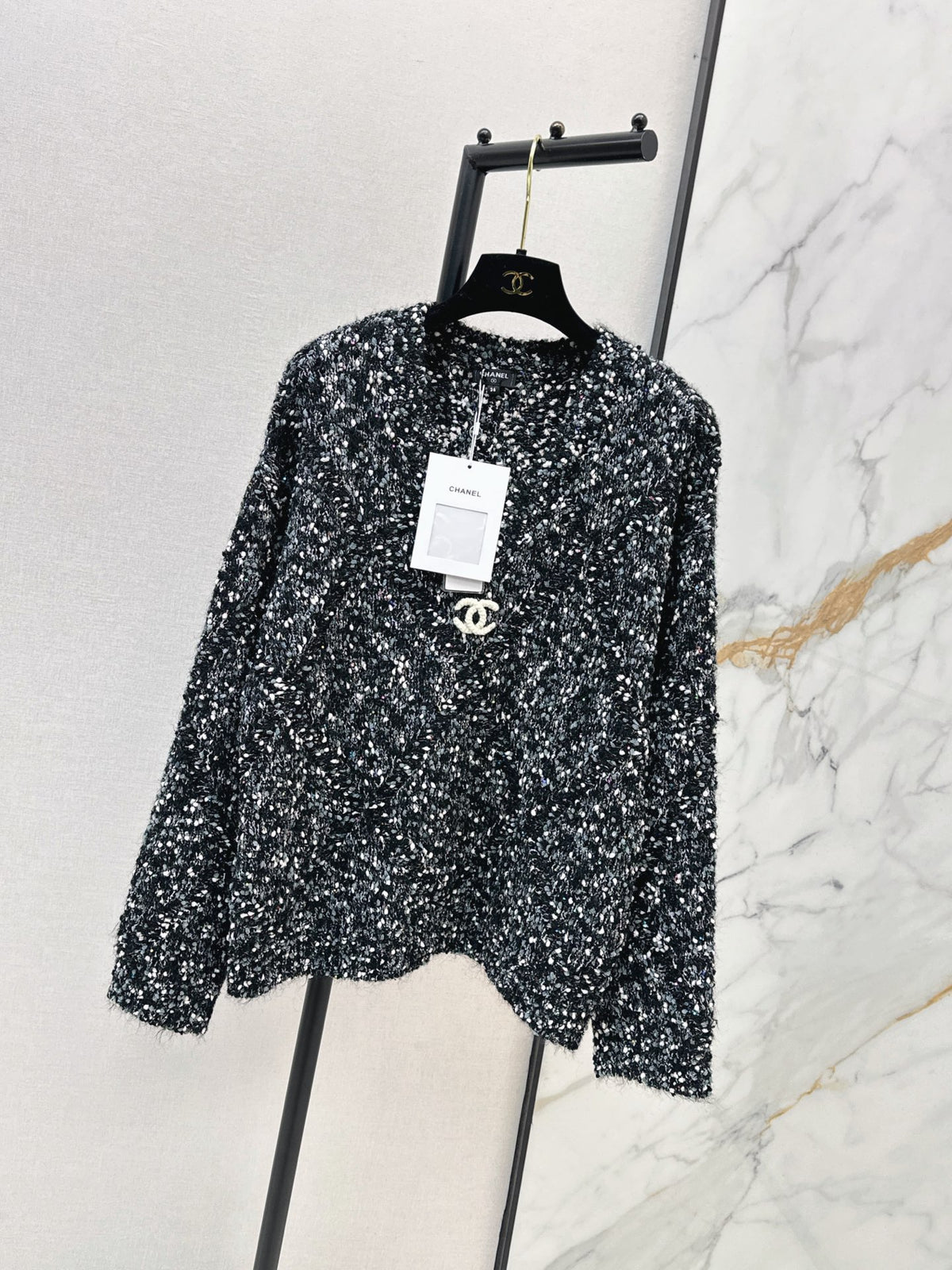 26FW New Multicolor Yarn Crew-Neck Sweater 🖤