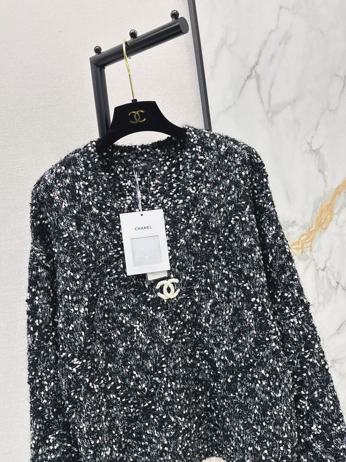 26FW New Multicolor Yarn Crew-Neck Sweater 🖤