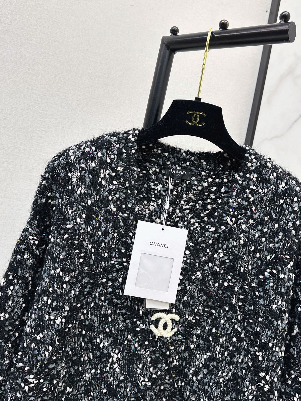 26FW New Multicolor Yarn Crew-Neck Sweater 🖤