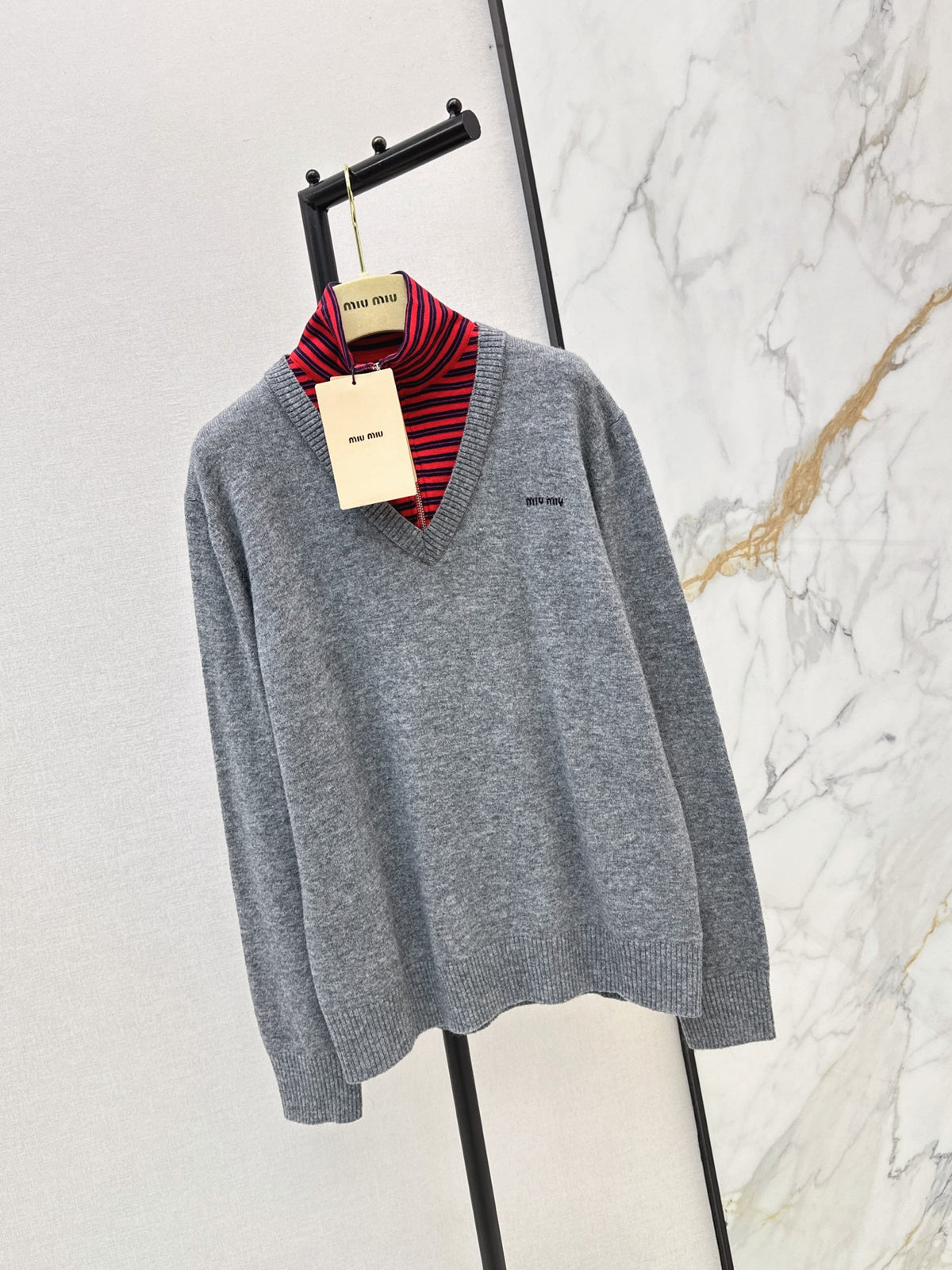 26FW New Faux-Layered Sweater 🩶