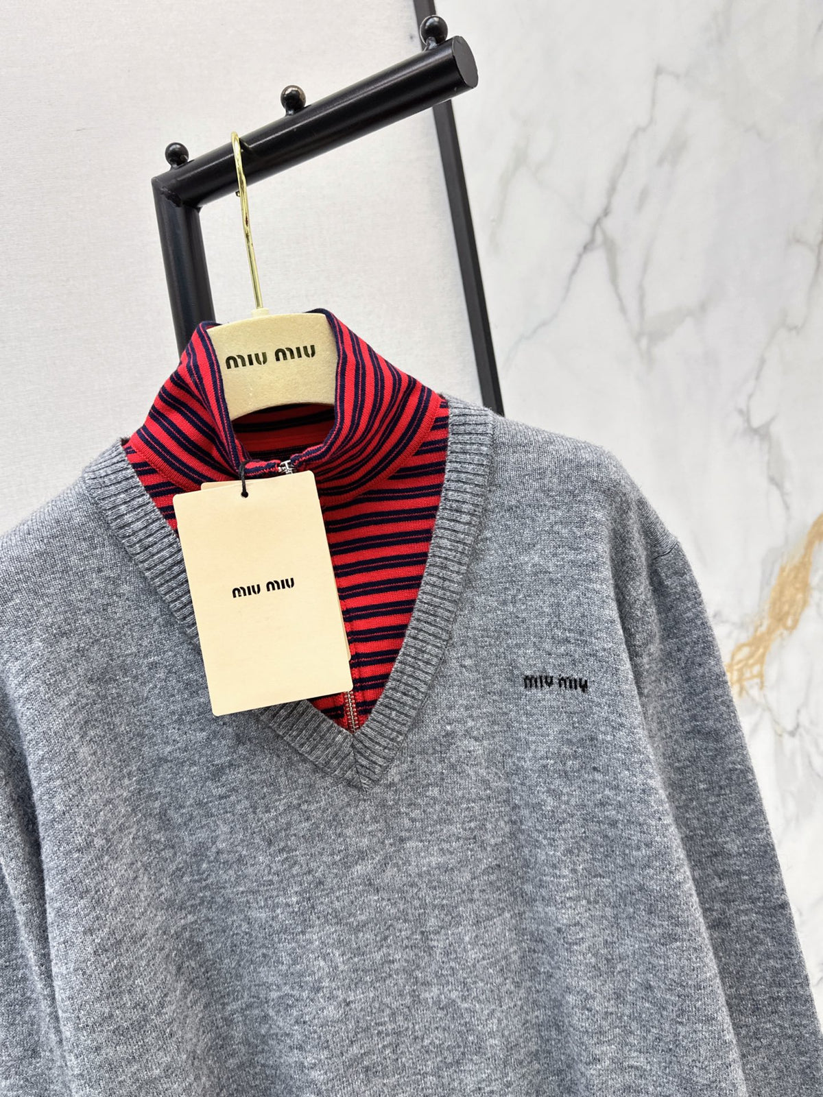 26FW New Faux-Layered Sweater 🩶