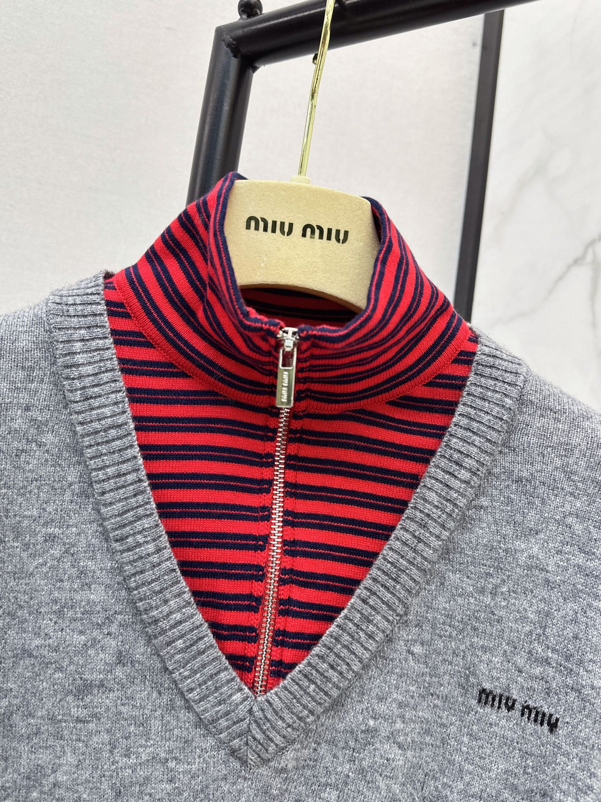 26FW New Faux-Layered Sweater 🩶