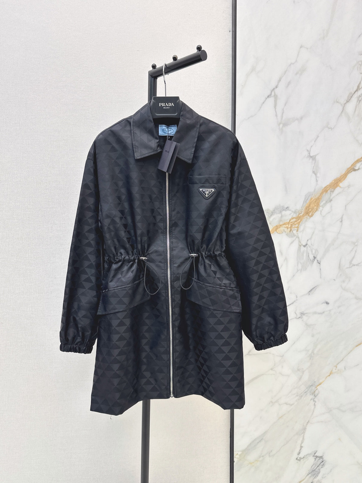 26FW New Stand-Collar Zip-Up Windbreaker 🖤