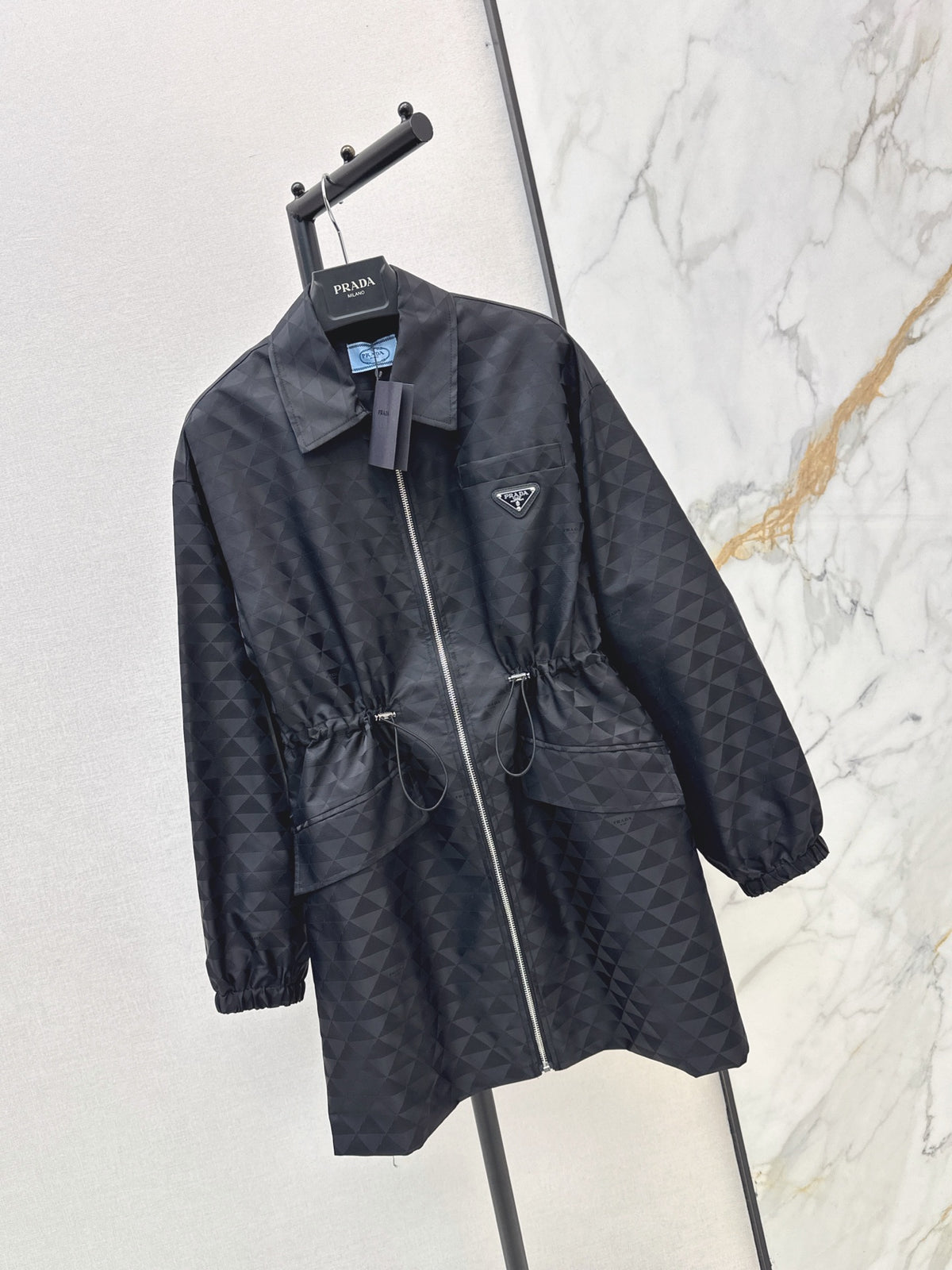 26FW New Stand-Collar Zip-Up Windbreaker 🖤