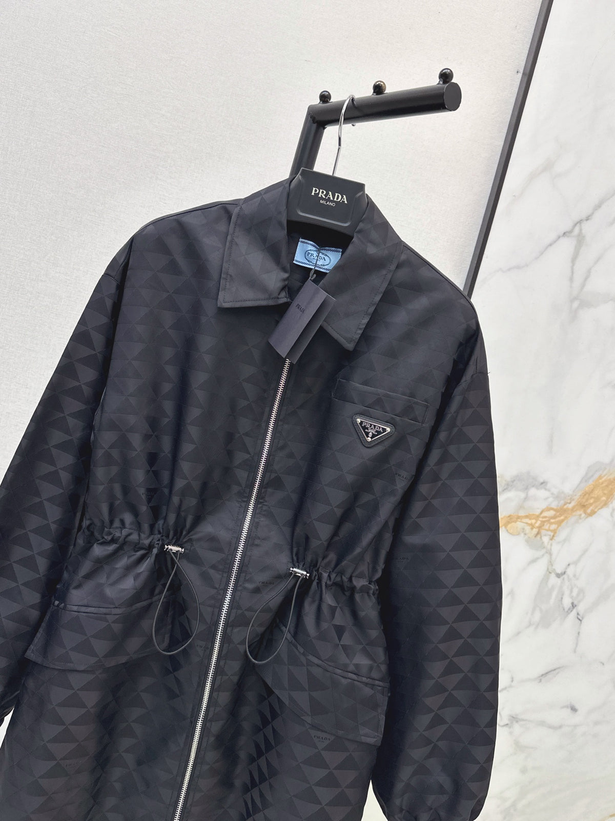 26FW New Stand-Collar Zip-Up Windbreaker 🖤