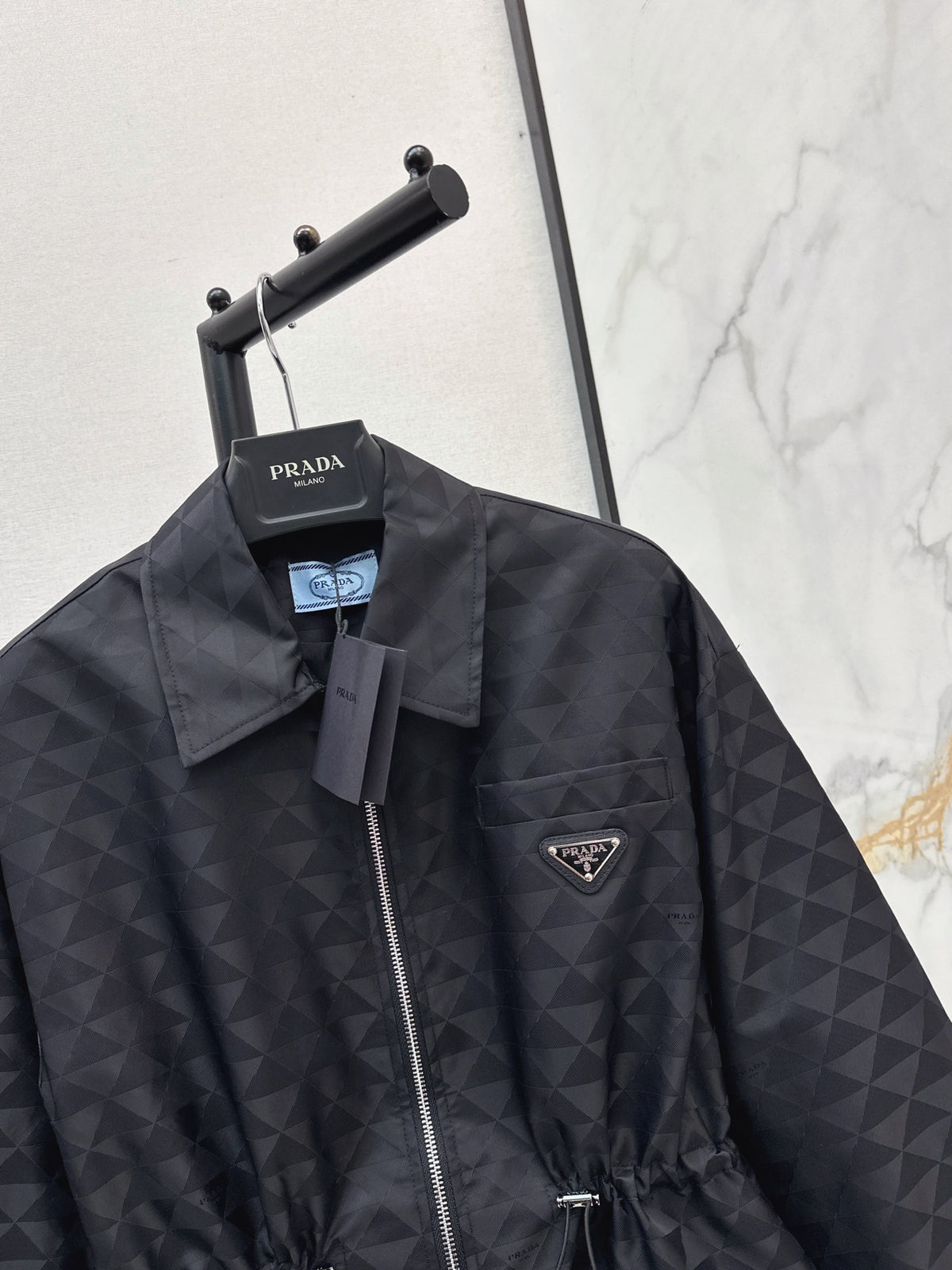 26FW New Stand-Collar Zip-Up Windbreaker 🖤