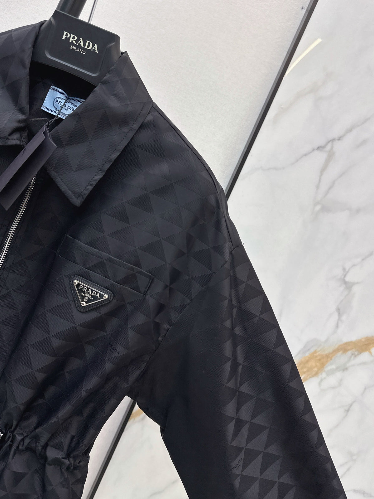 26FW New Stand-Collar Zip-Up Windbreaker 🖤