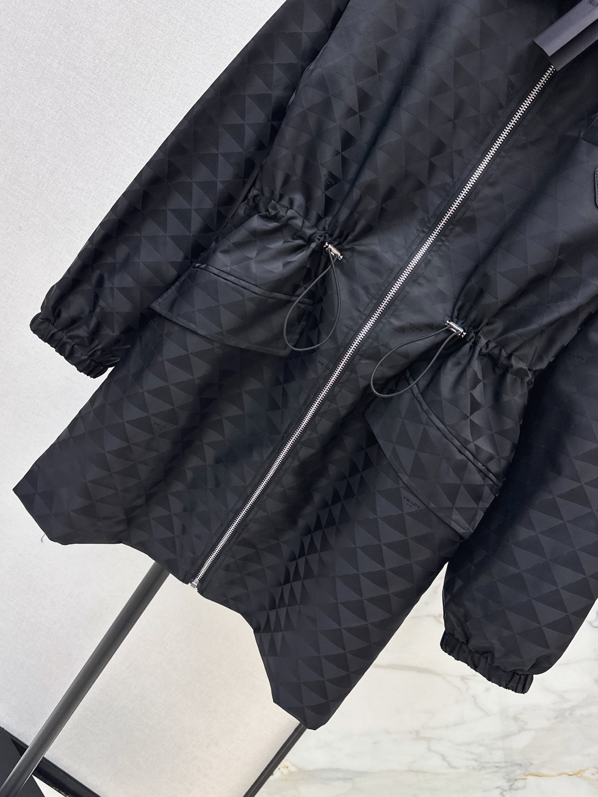 26FW New Stand-Collar Zip-Up Windbreaker 🖤