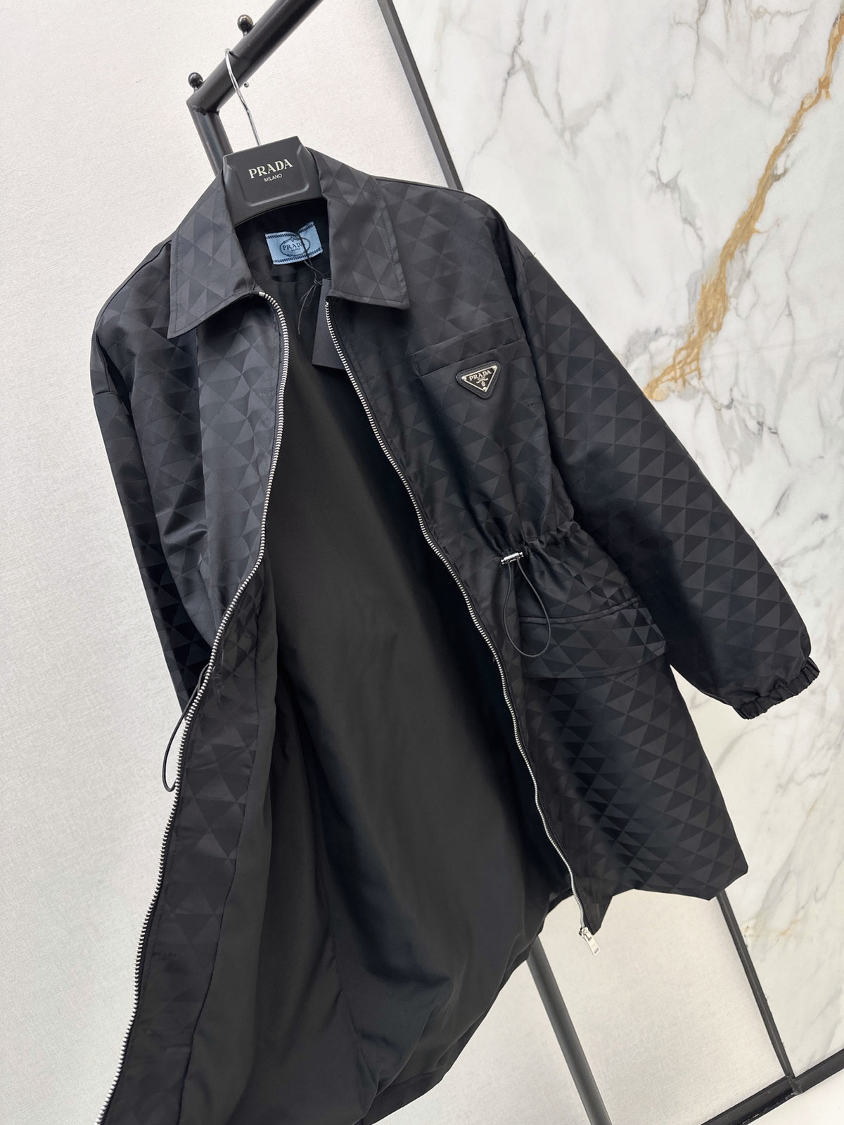 26FW New Stand-Collar Zip-Up Windbreaker 🖤