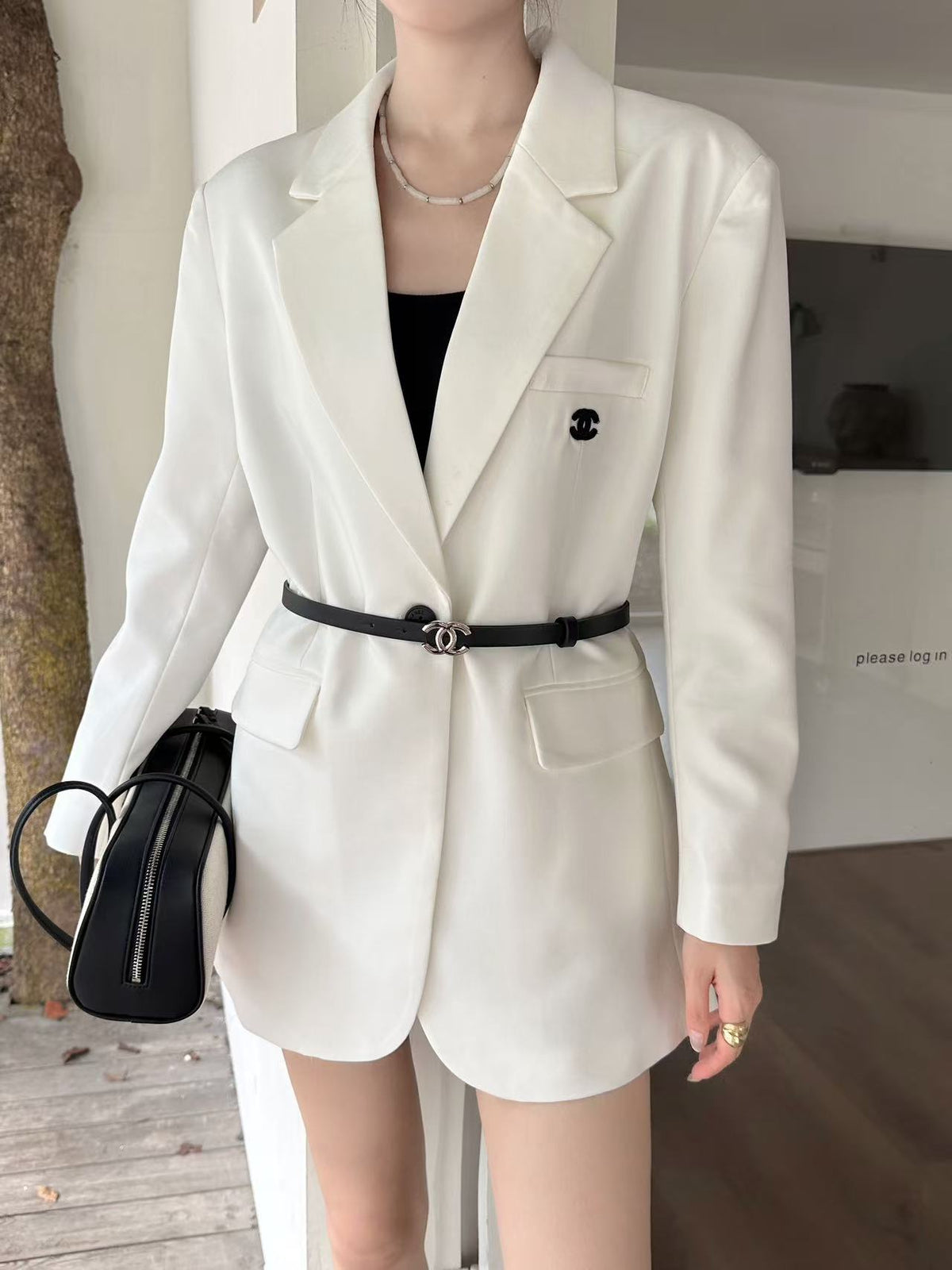26FW New Embroidered Blazer 🖤