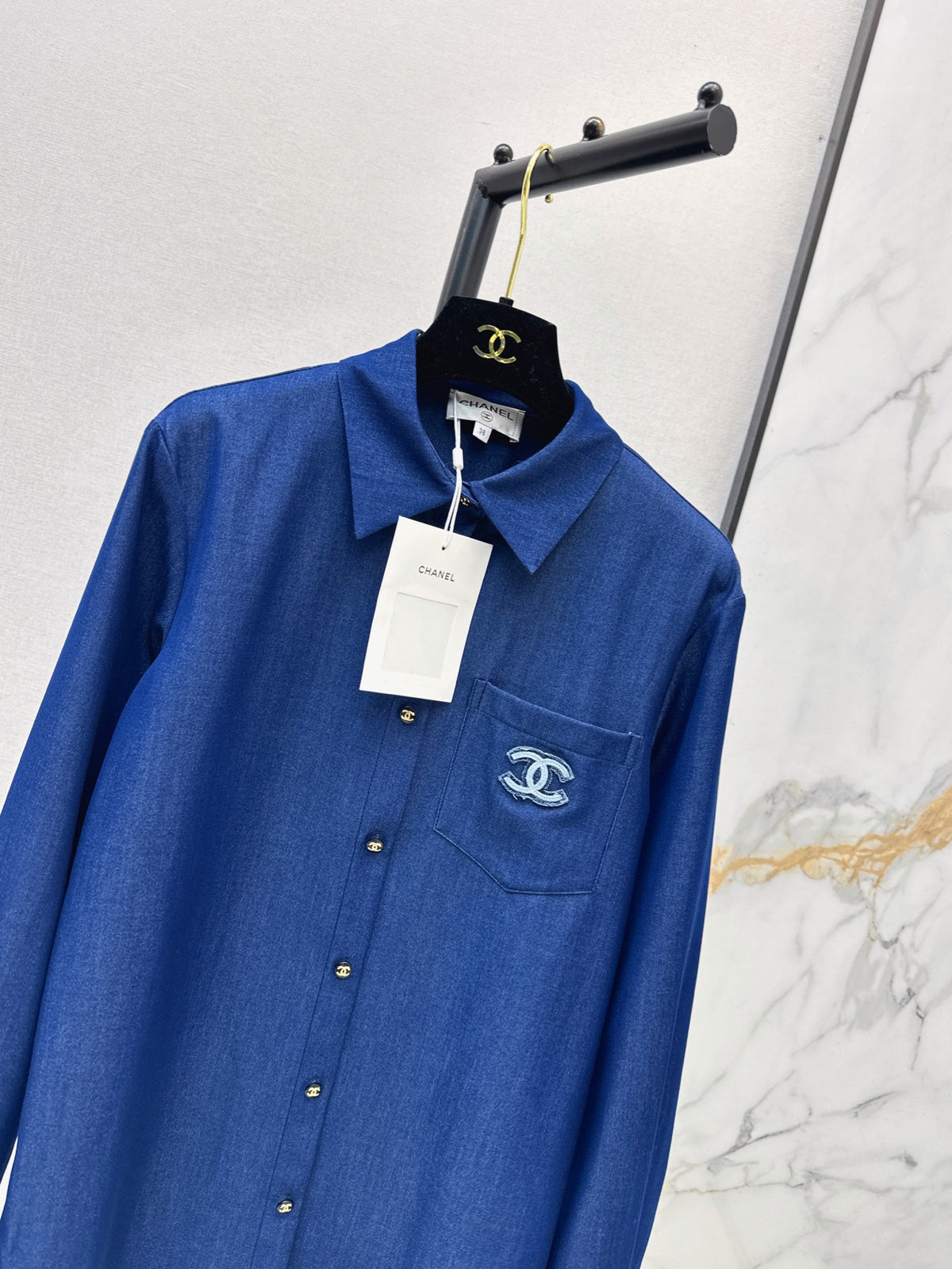 26FW New Pocket Denim Shirt 🖤