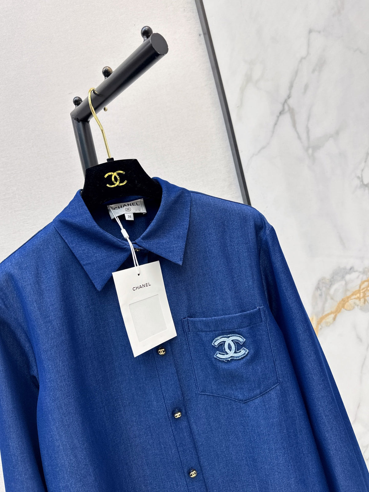 26FW New Pocket Denim Shirt 🖤