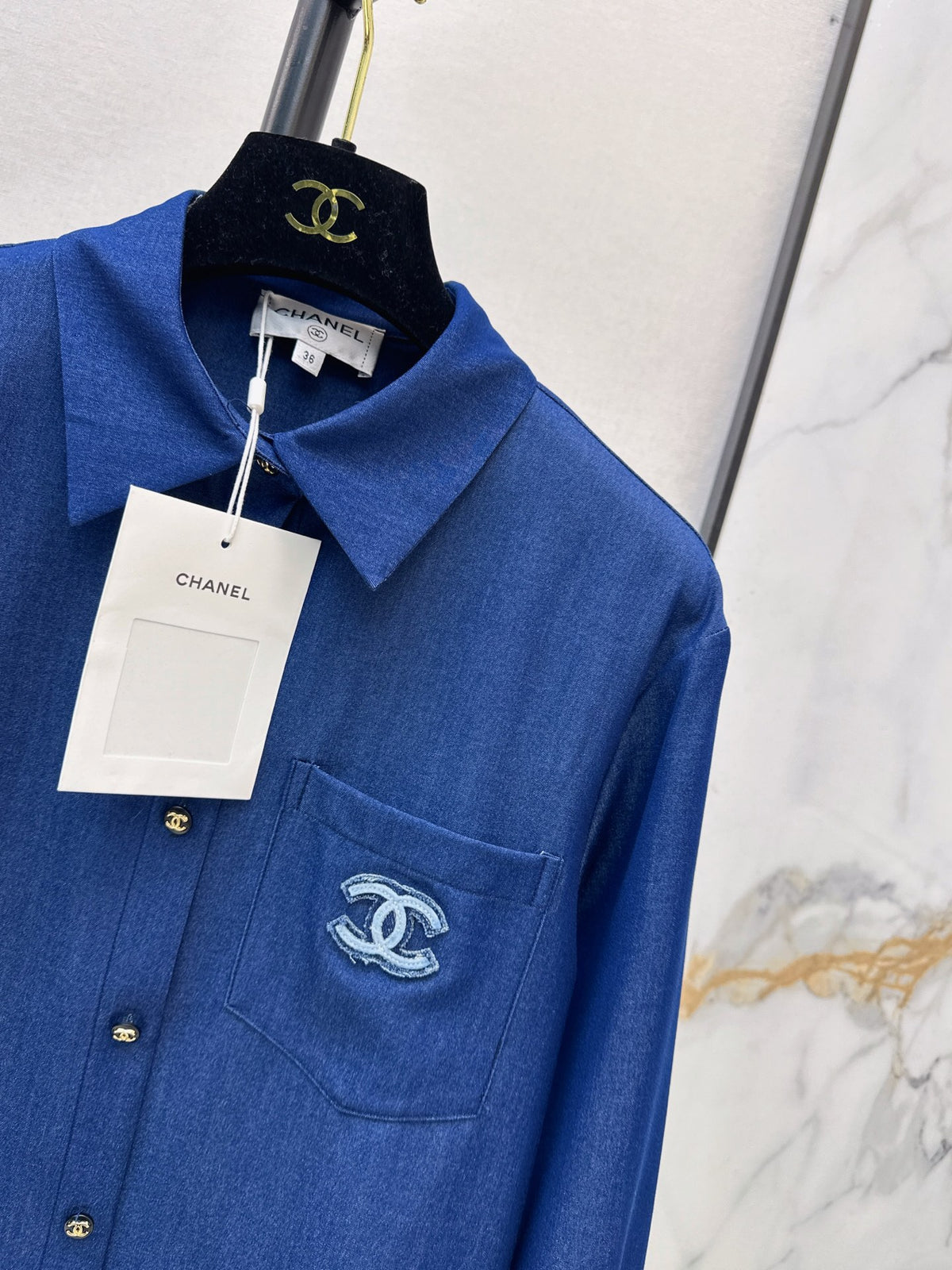 26FW New Pocket Denim Shirt 🖤