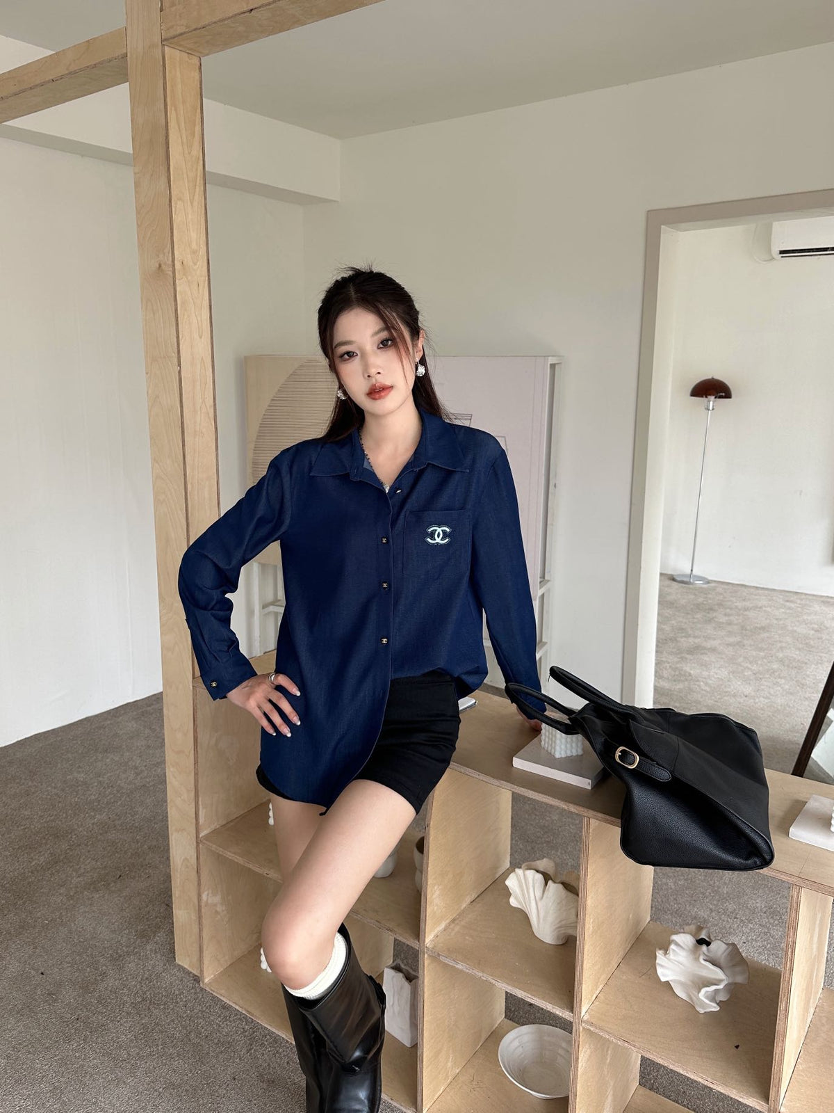 26FW New Pocket Denim Shirt 🖤