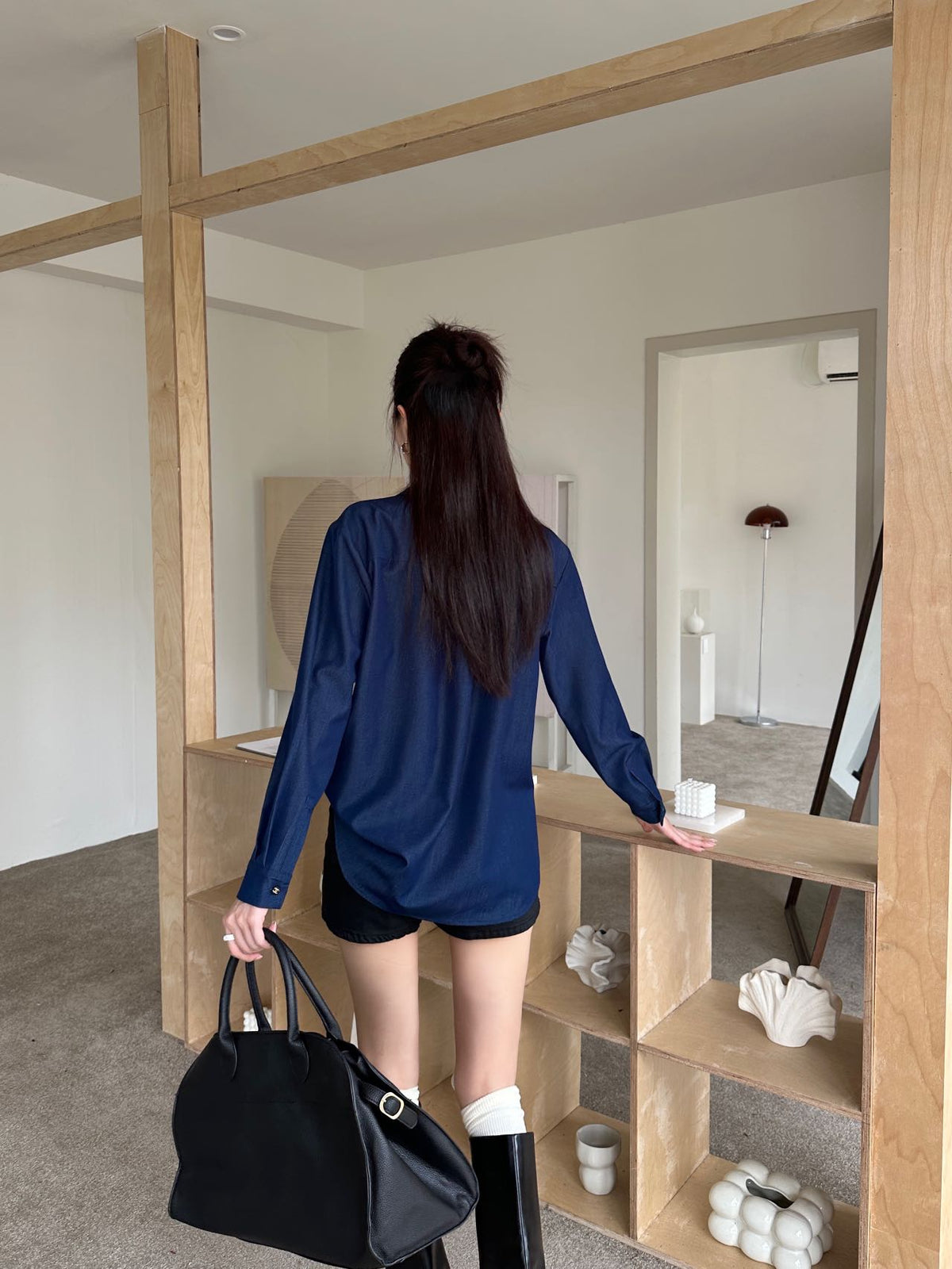 26FW New Pocket Denim Shirt 🖤