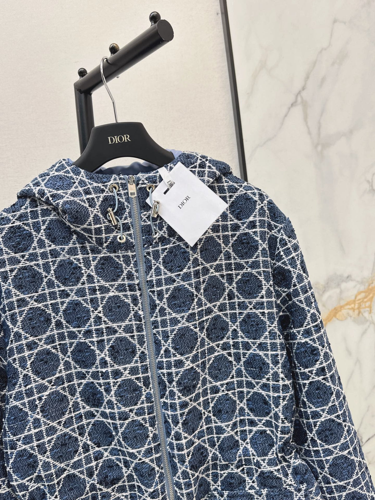 26FW New Cannage Hooded Jacket 🩵
