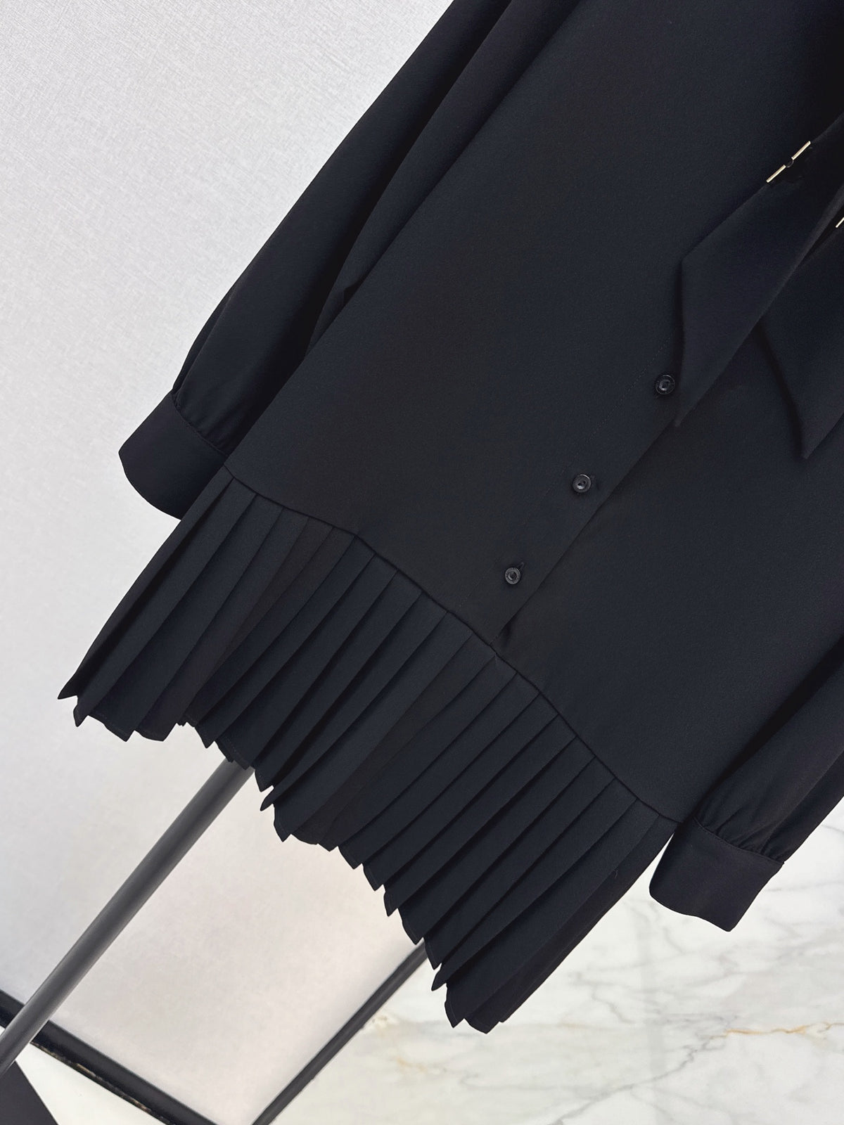 26FW New Black Lace-Up Dress 🖤