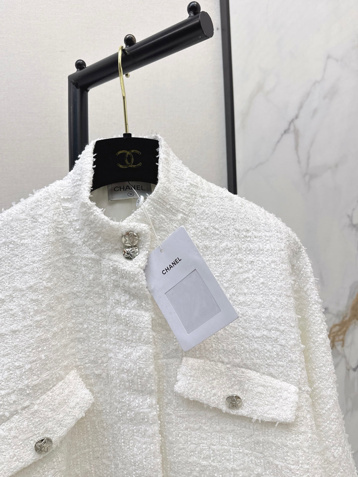 26FW New Knit Cape-Style Jacket with Stand Collar 🤍