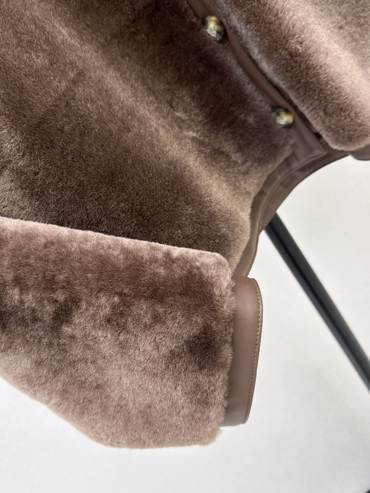 26FW New: Alpine Shearling V-Neck Oversized Jacket 🤎